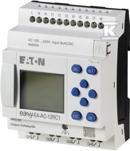 EATON EASYE4,230VAC/DC,8DI,4DO-R,Z WYŚW.