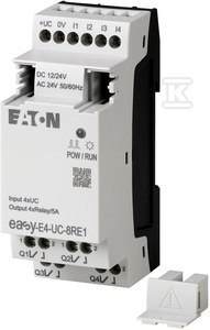 EATON EASYE4,ROZ. 12-24VDC,24VAC,4DI,4DO-R