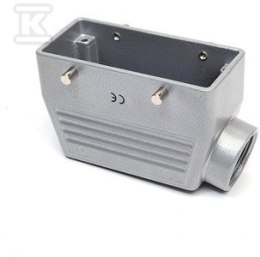 EMAS POKRYWA METALOWA PUSTA 16PIN 16A BOCZNE