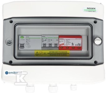 EMITER ROZDZ.OGR.AC T1+2 B20A 3F, 40A/300mA PV