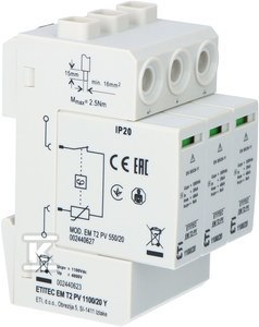 ETI OGRANICZNIK ETITEC EM T2 PV 1100/20 Y