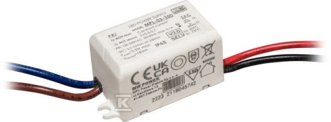 MPL POWER ZASIL.DO LED 350MA 0.5~10V MPL POWER ZASIL.DO LED 350MA 0.5~10V