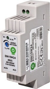 MPL POWER ZASILACZ NA SZYNĘ DIN 15W 24V 0,63A