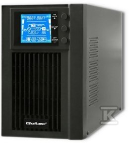 QOLTEC ZASILACZ AWARYJNY UPS ON-LINE PURE S