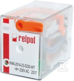 RELPOL PRZEKAŹNIK MIN: R4N-2014-23-5230-WT