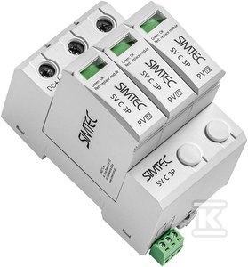 SIMET OGR.PRZEP.SV T2 3P 1000VDC PV SIMTEC SIMET OGR.PRZEP.SV T2 3P 1000VDC PV SIMTEC