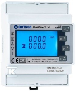 SOLPLANET 3-F LICZNIK ENERG EASTRON SDM630-MCT