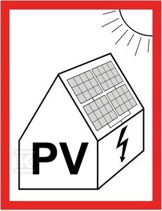 TRYTYT TABLICA INFORMUJ.O INSTALACJI PV 74X105