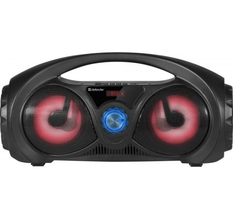 Defender Głośnik Bluetooth Beatbox 10W BT/FM/USB/TF/AUX Kolorowe podświetlenie Defender Głośnik Bluetooth Beatbox 10W BT/FM/USB/TF/AUX Kolorowe podświetlenie