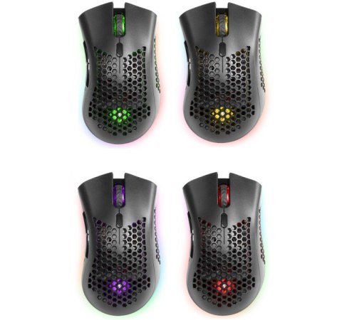 Defender Mysz gamingowa bezprzewodowa Warlock GM-709L Optic RF RGB 2400 dpi 8P Defender Mysz gamingowa bezprzewodowa Warlock GM-709L Optic RF RGB 2400 dpi 8P
