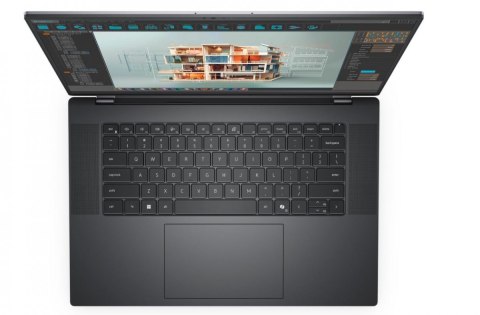 Dell Mobilna stacja robocza Precision 5690 Win11Pro Ultra 7 165H/32GB/1TB SSD G4/16.0 FHD+/Nvidia RTX 1000/IR Cam/Mic/WLAN + BT/Backl Dell Mobilna stacja robocza Precision 5690 Win11Pro Ultra 7 165H/32GB/1TB SSD G4/16.0 FHD+/Nvidia RTX 1000/IR Cam/Mic/WLAN + BT/Backl