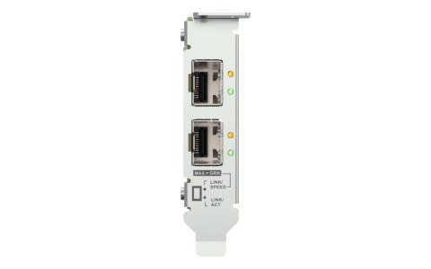 QNAP Dwuportowa sieciowa karta rozszerzeń QXG-10G2SF-X710 10GbE d-p SFP+ network expand card QNAP Dwuportowa sieciowa karta rozszerzeń QXG-10G2SF-X710 10GbE d-p SFP+ network expand card