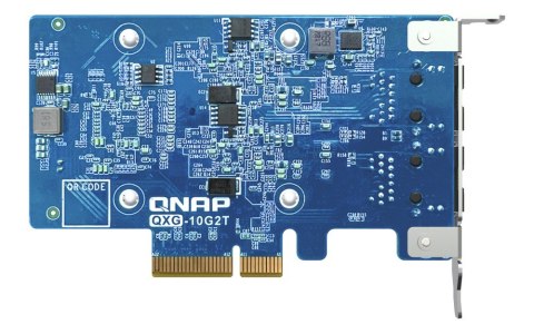 QNAP Karta sieciowa QXG-10G2T Dual-port 10G BASE-T 10Gb Net. Ex.Card QNAP Karta sieciowa QXG-10G2T Dual-port 10G BASE-T 10Gb Net. Ex.Card