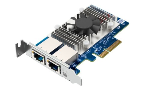 QNAP Karta sieciowa QXG-10G2T Dual-port 10G BASE-T 10Gb Net. Ex.Card QNAP Karta sieciowa QXG-10G2T Dual-port 10G BASE-T 10Gb Net. Ex.Card