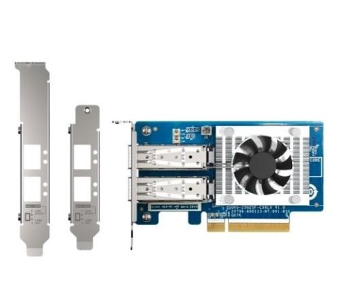 QNAP Karta sieciowa QXG-25G2SF-CX6 Dual port SFP28 25GB network expand QNAP Karta sieciowa QXG-25G2SF-CX6 Dual port SFP28 25GB network expand