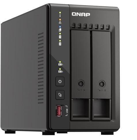 QNAP Serwer TS-253E-8G 2-bay desktop NAS Intel Celeron J6412 2GHz QNAP Serwer TS-253E-8G 2-bay desktop NAS Intel Celeron J6412 2GHz