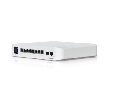 UBIQUITI Przełącznik UniFi 8 PoE USW-PRO-8-POE, 6 portów 1 GbE PoE+, 2 porty 1 GbE PoE++, 2 porty 10G SFP+, 120W UBIQUITI Przełącznik UniFi 8 PoE USW-PRO-8-POE, 6 portów 1 GbE PoE+, 2 porty 1 GbE PoE++, 2 porty 10G SFP+, 120W