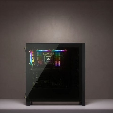 Corsair Obudowa 4000D Airflow TG czarna Mid Tower ATX Corsair Obudowa 4000D Airflow TG czarna Mid Tower ATX