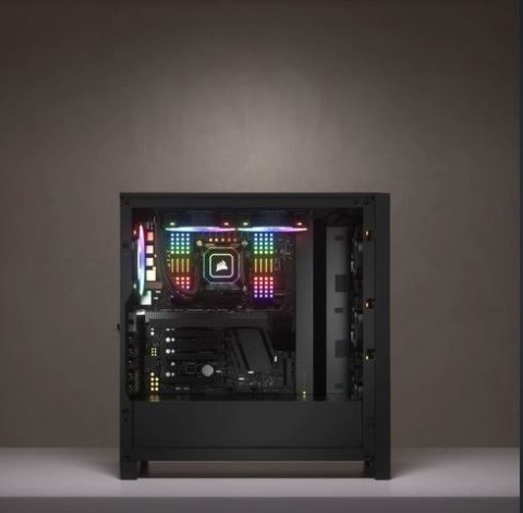 Corsair Obudowa 4000D Airflow TG czarna Mid Tower ATX Corsair Obudowa 4000D Airflow TG czarna Mid Tower ATX