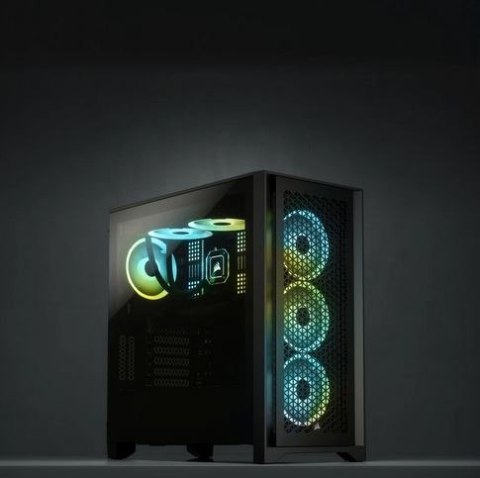 Corsair Obudowa 4000D Airflow TG czarna Mid Tower ATX Corsair Obudowa 4000D Airflow TG czarna Mid Tower ATX