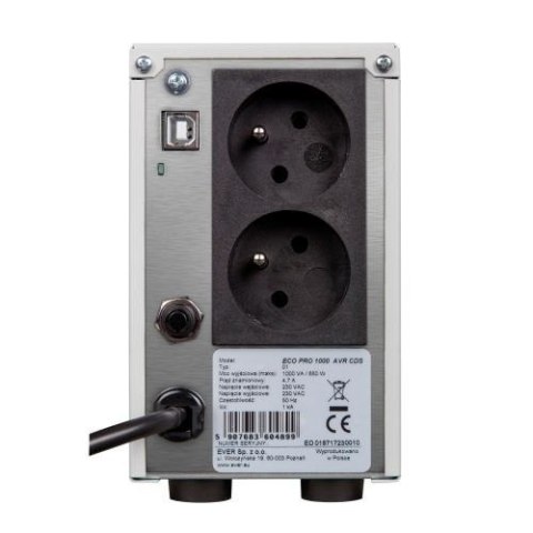 EVER UPS ECO Pro 1200 AVR CDS TOWER EVER UPS ECO Pro 1200 AVR CDS TOWER