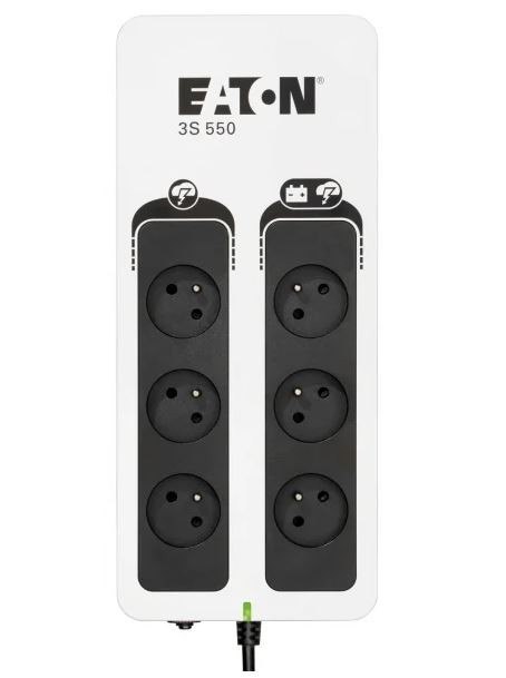 Eaton UPS Eaton 3S 550F 550VA/330W 6x FR, USB Eaton UPS Eaton 3S 550F 550VA/330W 6x FR, USB