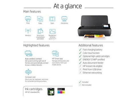 HP Inc. HP Officejet 250 AiO Printer CZ992A HP Inc. HP Officejet 250 AiO Printer CZ992A