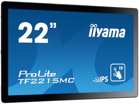 IIYAMA Monitor 22 TF2215MC-B2 pojemnościowy 10pkt pianka IPS DP HDMI IIYAMA Monitor 22 TF2215MC-B2 pojemnościowy 10pkt pianka IPS DP HDMI