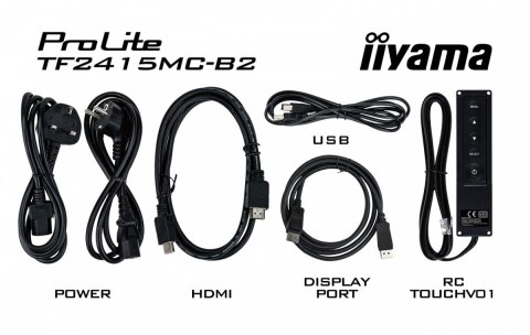 IIYAMA Monitor 22 TF2215MC-B2 pojemnościowy 10pkt pianka IPS DP HDMI IIYAMA Monitor 22 TF2215MC-B2 pojemnościowy 10pkt pianka IPS DP HDMI