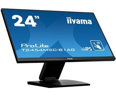 IIYAMA Monitor 24 T2454MSC-B1AG pojemnościowy 10PKT, IP, powłoka AG IIYAMA Monitor 24 T2454MSC-B1AG pojemnościowy 10PKT, IP, powłoka AG