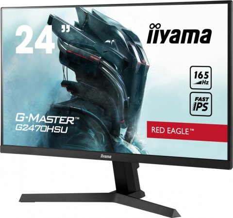 IIYAMA Monitor G2470HSU-B1 24cale 0.8ms, IPS, DP, HDMI, 165Hz, USBx2 IIYAMA Monitor G2470HSU-B1 24cale 0.8ms, IPS, DP, HDMI, 165Hz, USBx2