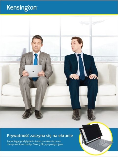 Kensington Filtr prywatyzujący, 2-stronny, zdejmowany, do monitora 23.8 cala, 16:9 Kensington Filtr prywatyzujący, 2-stronny, zdejmowany, do monitora 23.8 cala, 16:9