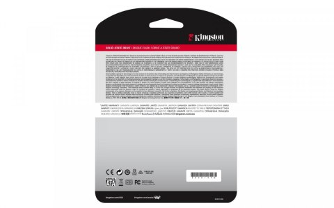 Kingston Dysk SSD A400 series 960GB SATA3 2.5 Kingston Dysk SSD A400 series 960GB SATA3 2.5