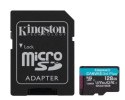Kingston Karta pamięci microSD 128GB Canvas Go! Plus 170/90MB/s Adapter