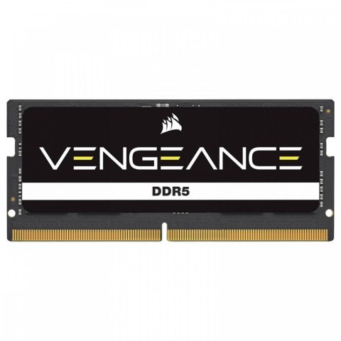 Corsair Pamięć DDR5 Vengeance 32GB/4800 (2*16) CL40 SODIMM, czarna Corsair Pamięć DDR5 Vengeance 32GB/4800 (2*16) CL40 SODIMM, czarna