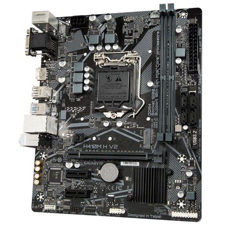 Gigabyte Płyta główna H410M H V2 s1200 2DDR4 HDMI/D-SUB M.2 mATX Gigabyte Płyta główna H410M H V2 s1200 2DDR4 HDMI/D-SUB M.2 mATX