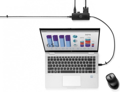 HP Inc. Koncentrator podróżny USB-C Travel HUB G2 (FOX 2) 7PJ38AA HP Inc. Koncentrator podróżny USB-C Travel HUB G2 (FOX 2) 7PJ38AA
