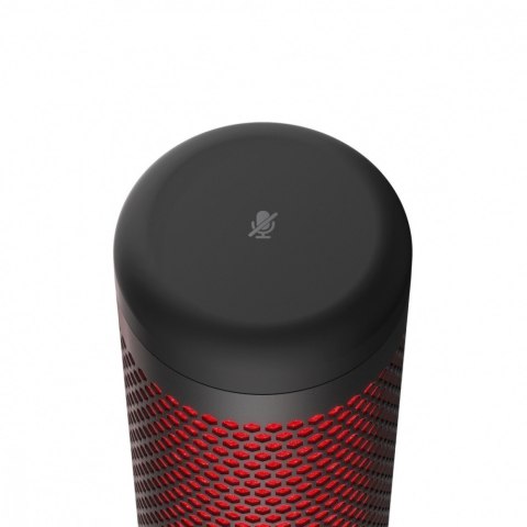 HyperX Mikrofon QuadCast czarno-czerwony HyperX Mikrofon QuadCast czarno-czerwony
