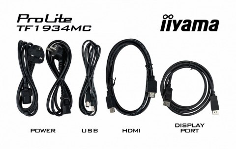IIYAMA Monitor 19 TF1934MC-B7X IPS, poj. 10pkt. HDMI, DP, 5:4, IP65 IIYAMA Monitor 19 TF1934MC-B7X IPS, poj. 10pkt. HDMI, DP, 5:4, IP65
