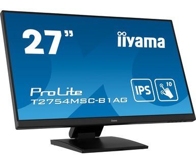 IIYAMA Monitor 27 cali T2754MSC-B1AG pojemnościowy 10PKT IPS powłoka AG IIYAMA Monitor 27 cali T2754MSC-B1AG pojemnościowy 10PKT IPS powłoka AG