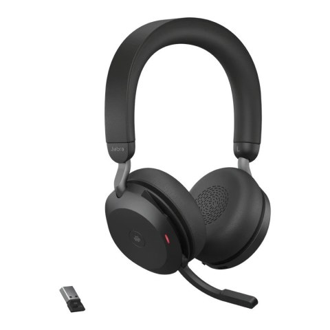 Jabra Słuchawki Evolve2 75 Link380a MS Stereo Czarne Jabra Słuchawki Evolve2 75 Link380a MS Stereo Czarne