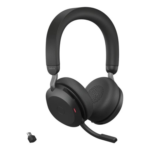 Jabra Słuchawki Evolve2 75 Link380c UC Stereo Czarne Jabra Słuchawki Evolve2 75 Link380c UC Stereo Czarne