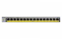 Netgear Przełącznik GS116LP Switch niezarządzalny 16xGE PoE+
