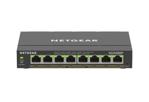 Netgear Przełącznik GS308EP 8xGE PoE+ Netgear Przełącznik GS308EP 8xGE PoE+