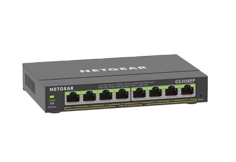 Netgear Przełącznik GS308EP 8xGE PoE+ Netgear Przełącznik GS308EP 8xGE PoE+