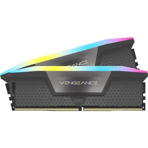 Corsair Pamięć DDR5 Vengeance RGB 32GB/6000 (2X16GB) C30 AMD EXPO Corsair Pamięć DDR5 Vengeance RGB 32GB/6000 (2X16GB) C30 AMD EXPO