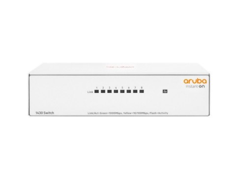 Hewlett Packard Enterprise Przełącznik Switch ARUBA Instant On 1430 8x1GbE R8R45A Hewlett Packard Enterprise Przełącznik Switch ARUBA Instant On 1430 8x1GbE R8R45A