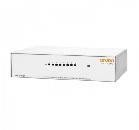 Hewlett Packard Enterprise Przełącznik Switch ARUBA Instant On 1430 8x1GbE R8R45A Hewlett Packard Enterprise Przełącznik Switch ARUBA Instant On 1430 8x1GbE R8R45A