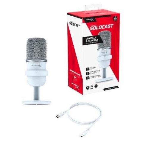 HyperX Mikrofon SoloCast White HyperX Mikrofon SoloCast White