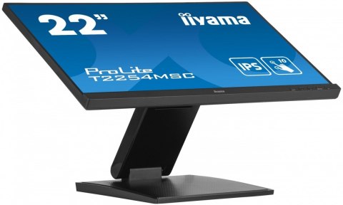 IIYAMA Monitor 21.5 cala T2254MSC-B1AG pojemnościowa 10 punktów, IPS, powłoka AG IIYAMA Monitor 21.5 cala T2254MSC-B1AG pojemnościowa 10 punktów, IPS, powłoka AG